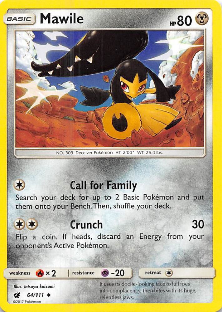 Mawile - #64/111