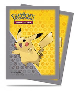 Ultra Pro Deck Protector Sleeves: Pokémon - Pikachu (Grey)
