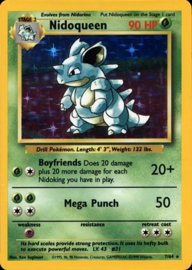 Nidoqueen (No Symbol) - #07/64
