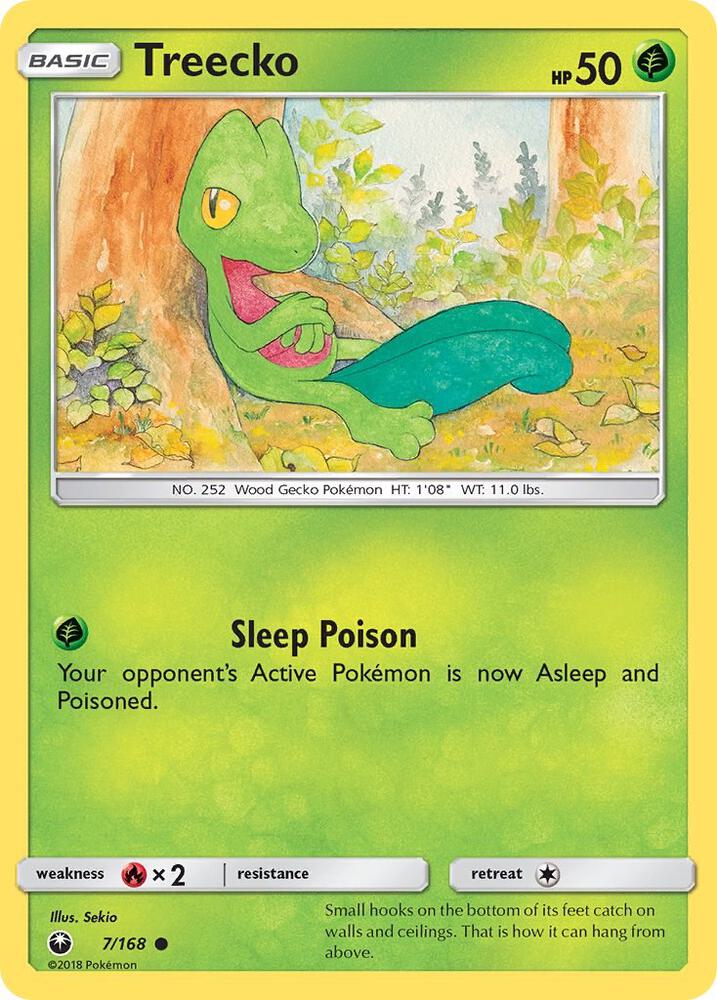 Treecko (7) - #7/168