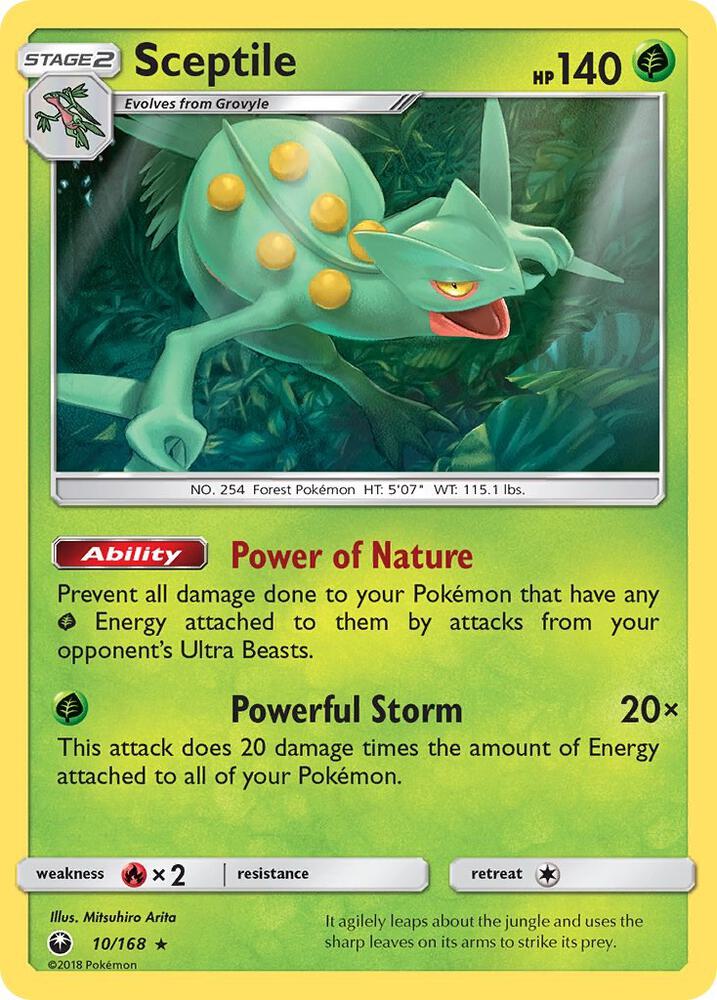Sceptile - #10/168