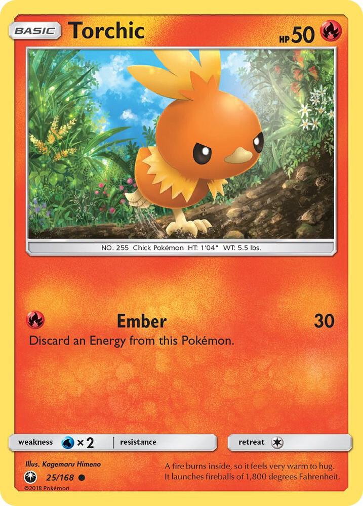 Torchic (25) - #25/168