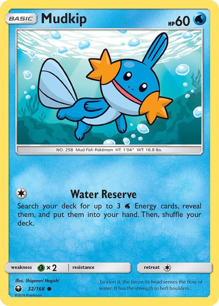 Mudkip (32) - #32/168