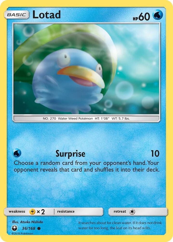 Lotad - #36/168