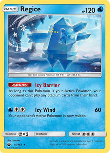 Regice - #45/168