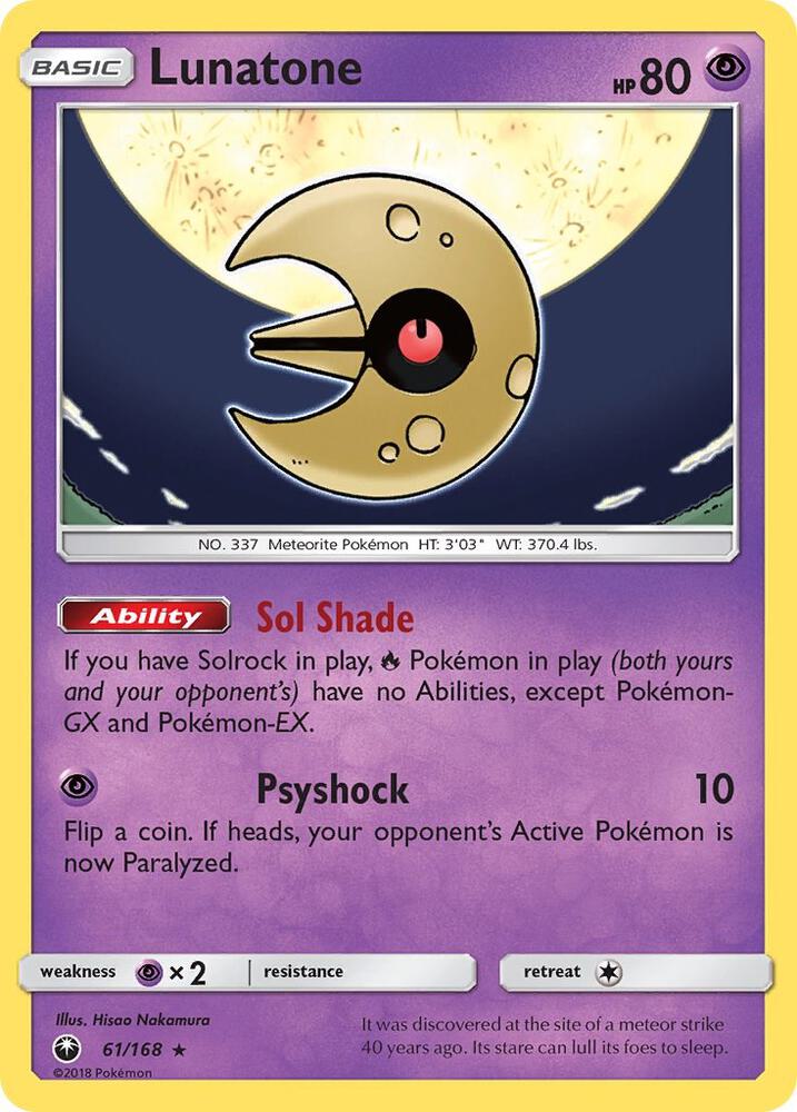 Lunatone - #61/168