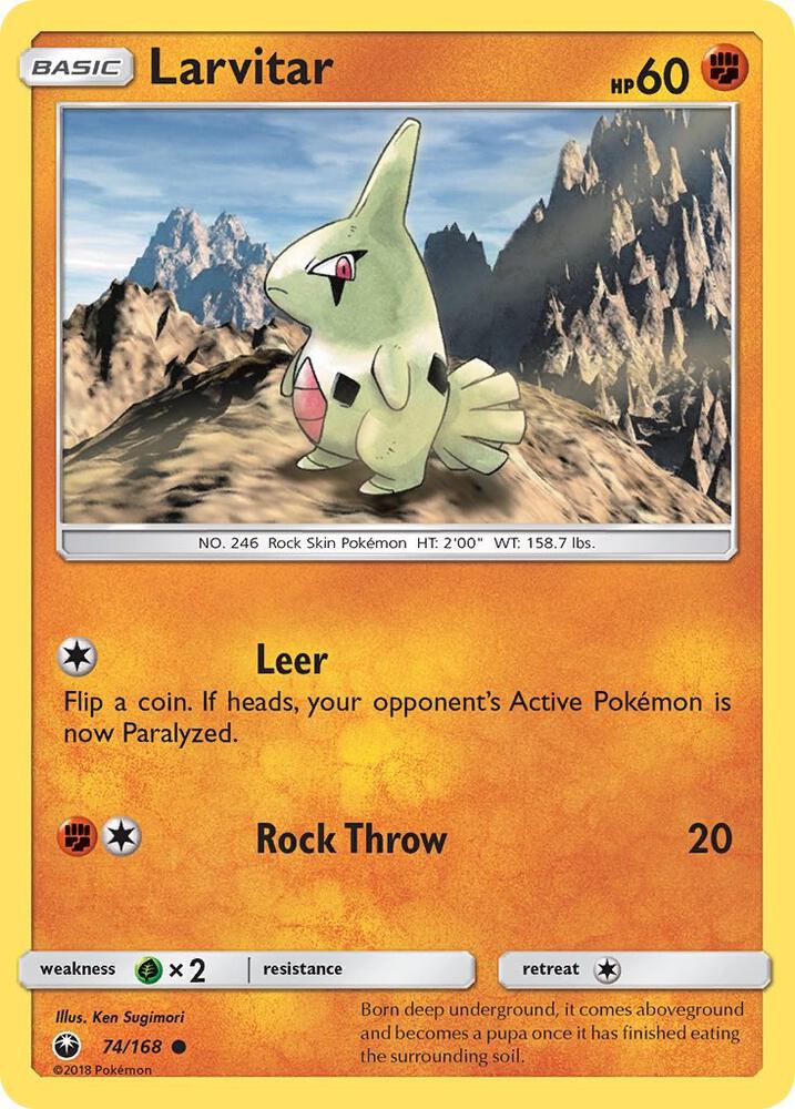 Larvitar - #74/168