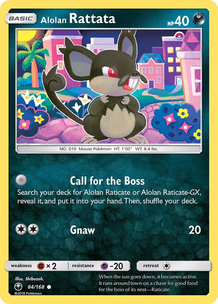Alolan Rattata - #84/168