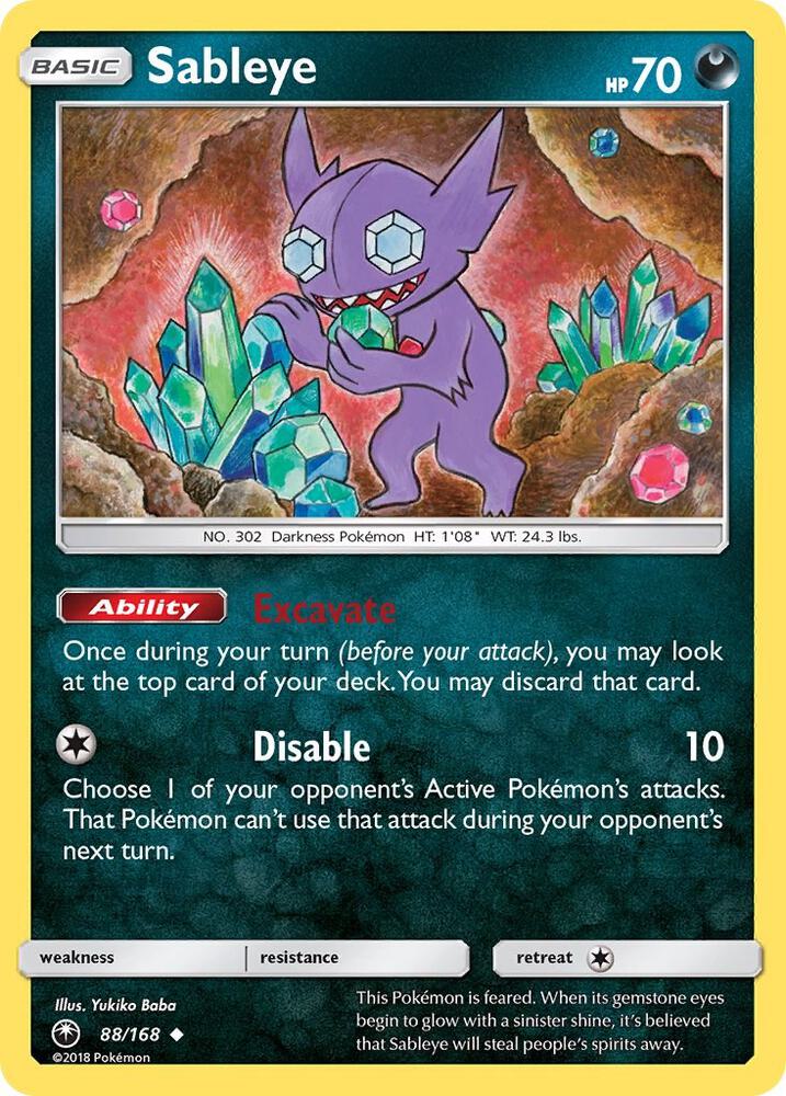 Sableye - #88/168