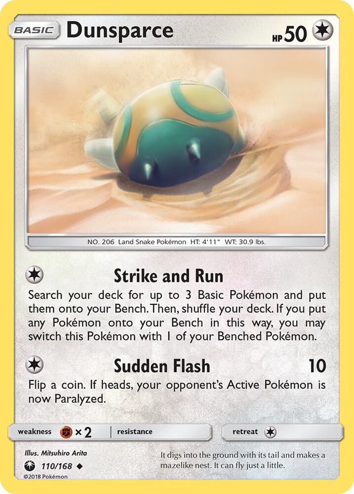 Dunsparce - #110/168