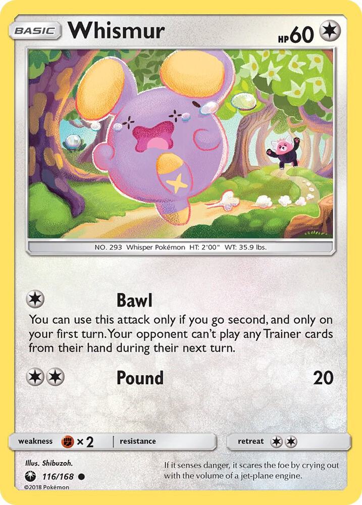 Whismur (116) - #116/168