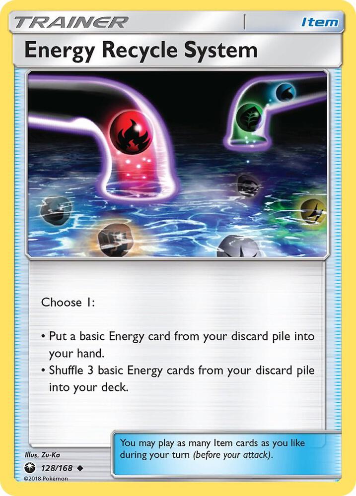 Energy Recycle System - #128/168