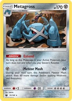 Metagross - 95/168 (Prerelease Kit Exclusive) - #095/168