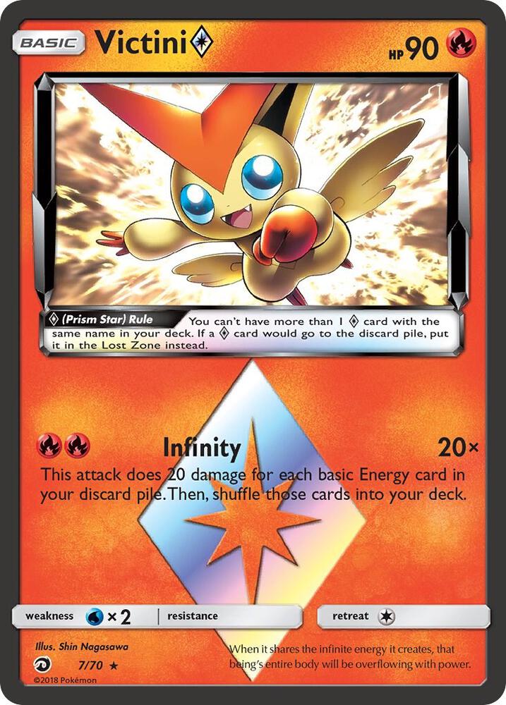 Victini Prism Star - #7/70