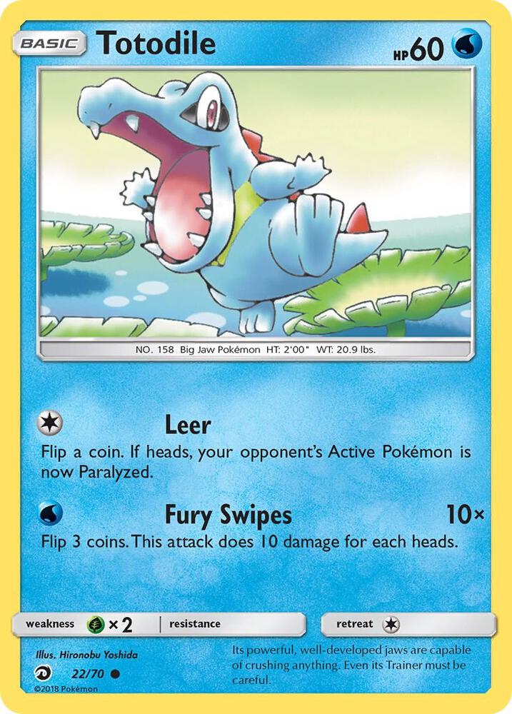 Totodile - #22/70