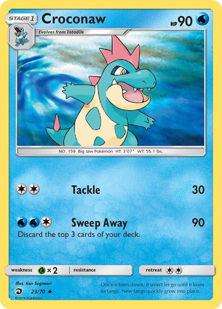 Croconaw - #23/70