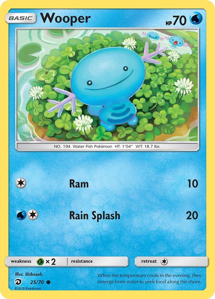 Wooper - #25/70