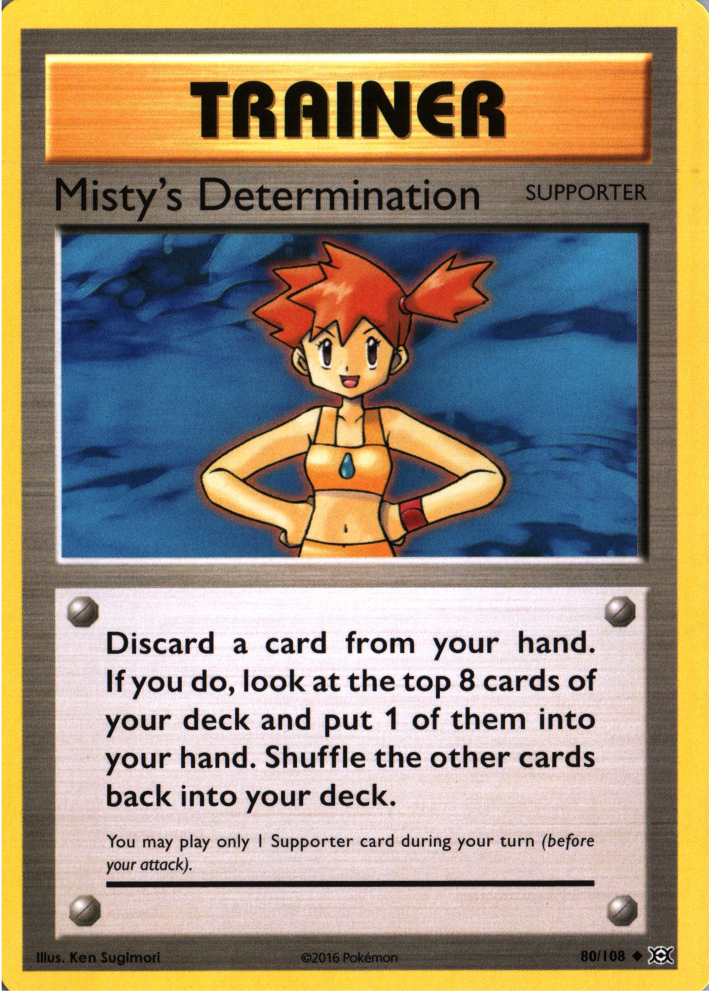 Misty's Determination