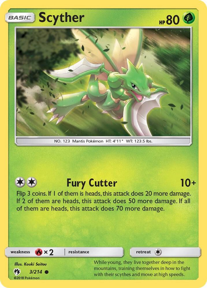 Scyther - #3/214