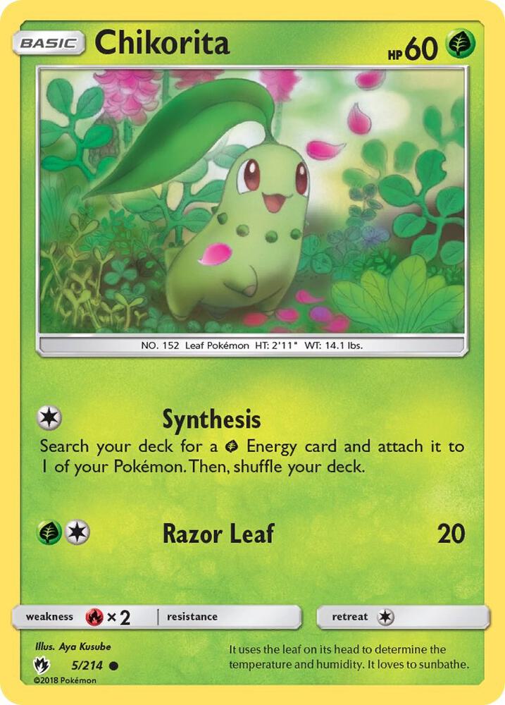 Chikorita (5) - #5/214