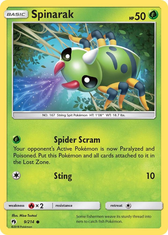 Spinarak - #9/214