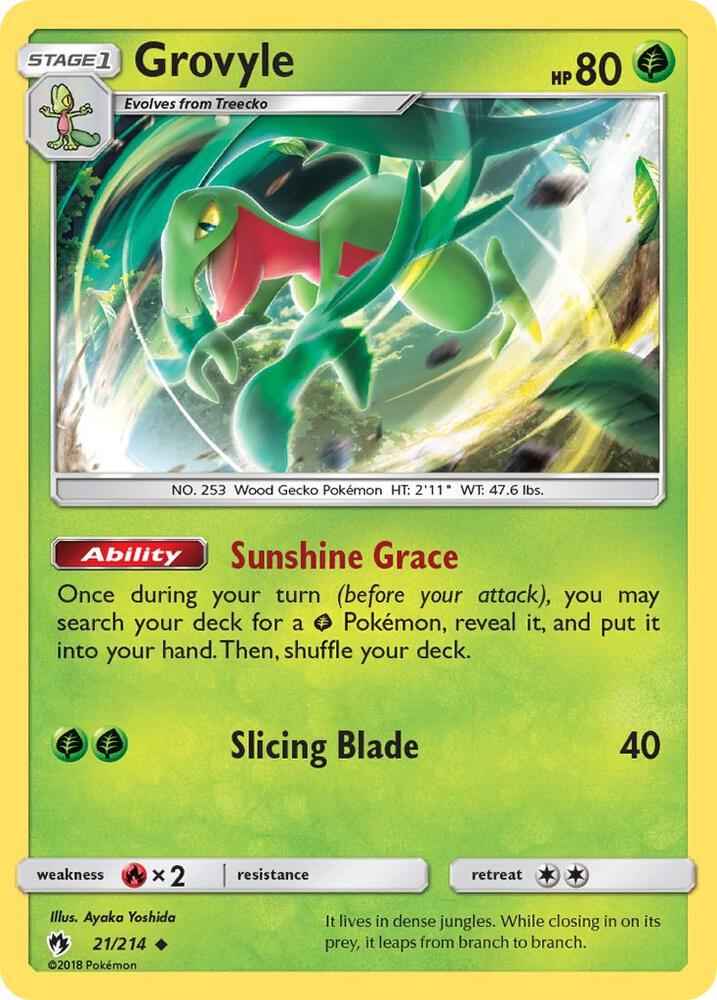 Grovyle - #21/214