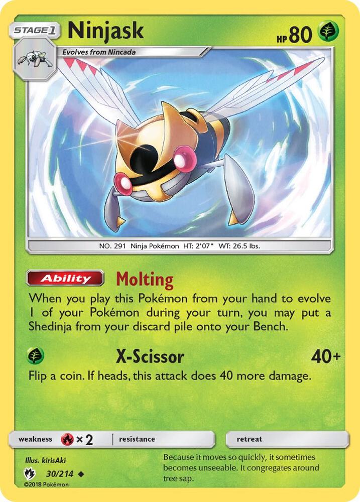 Ninjask - #30/214