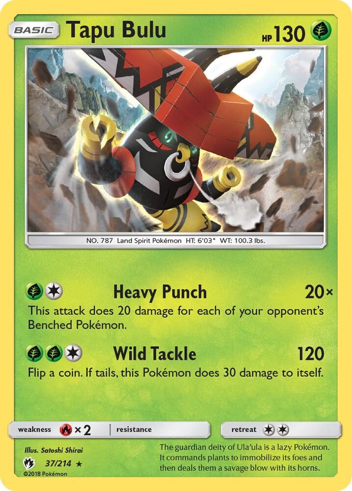 Tapu Bulu - #37/214