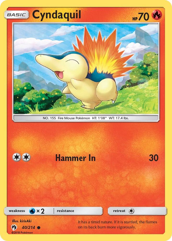 Cyndaquil (40) - #40/214