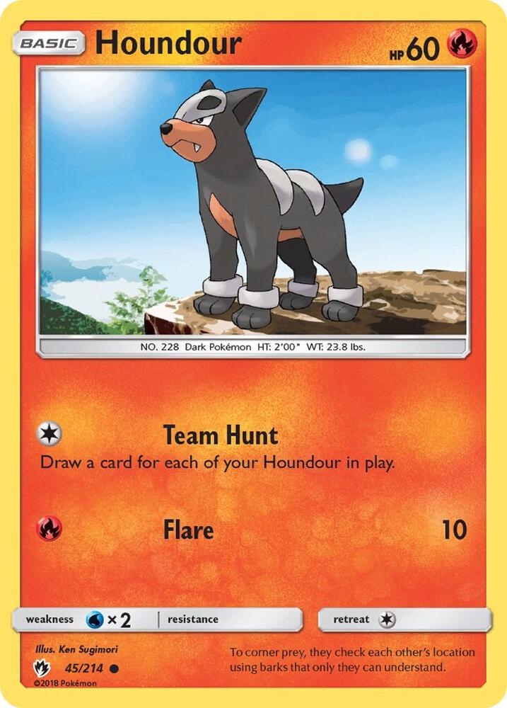 Houndour - #45/214