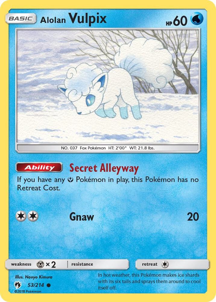 Alolan Vulpix - #53/214