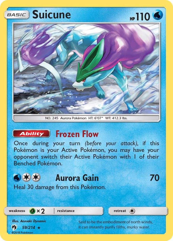 Suicune - #59/214