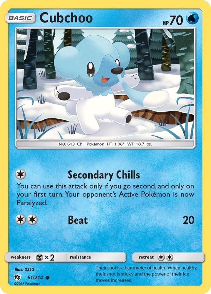 Cubchoo - #61/214