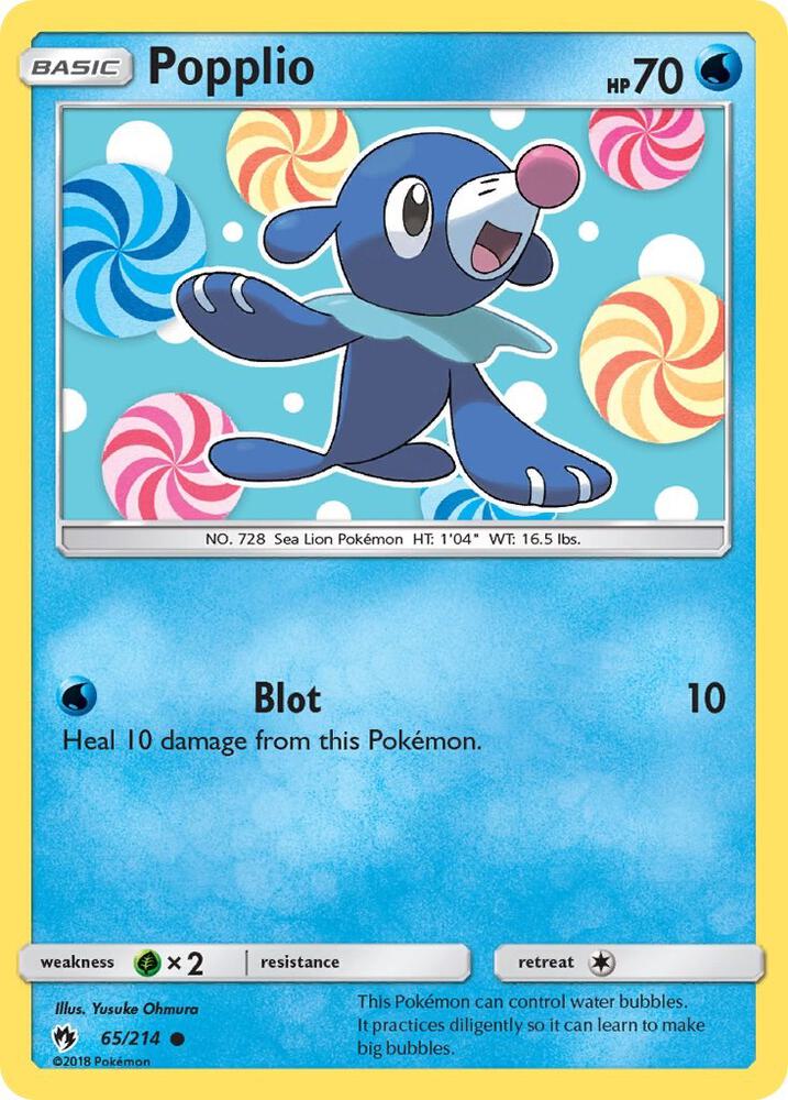 Popplio (65) - #65/214