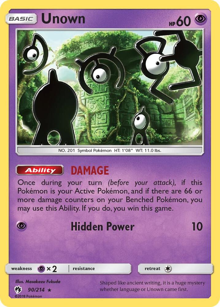 Unown (90) - #90/214