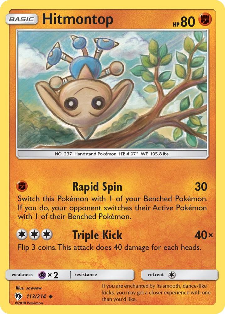 Hitmontop - #113/214
