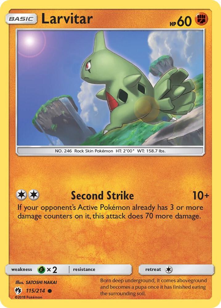 Larvitar (115) - #115/214