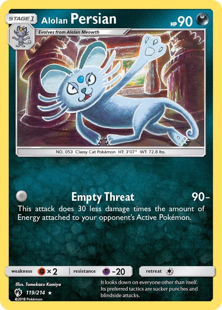 Alolan Persian - #119/214