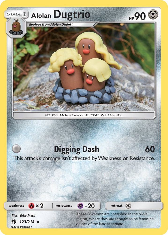 Alolan Dugtrio - #123/214