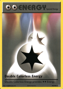 Double Colorless Energy
