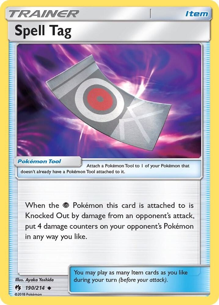 Spell Tag - #190/214