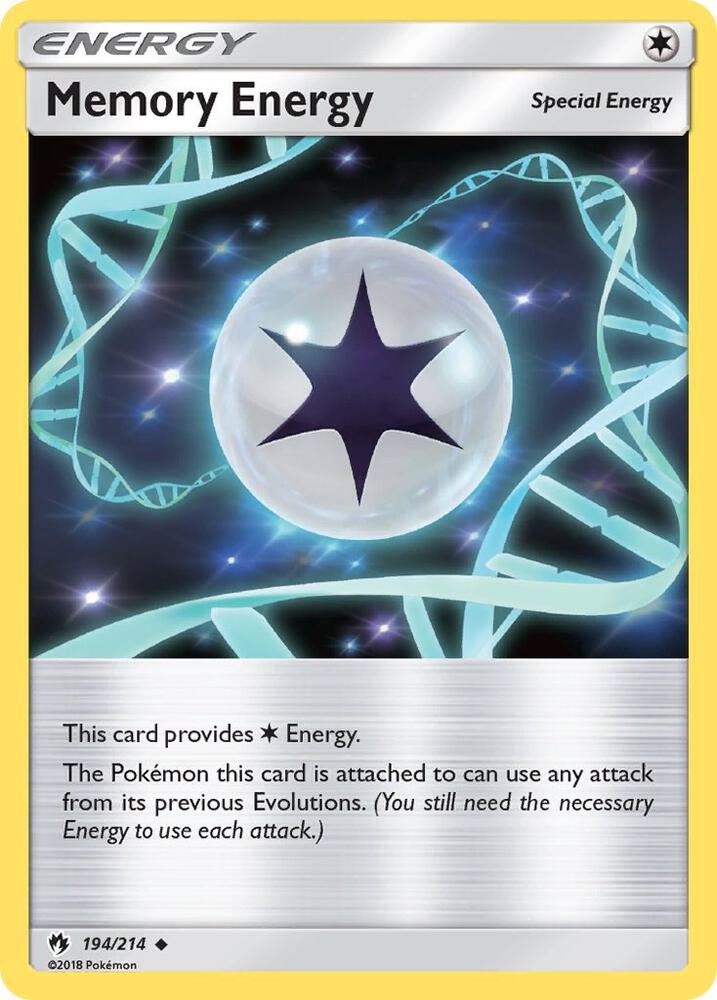 Memory Energy - #194/214