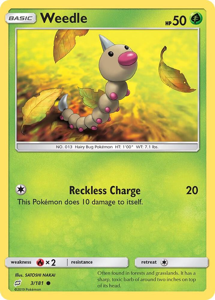 Weedle (3) - #3/181