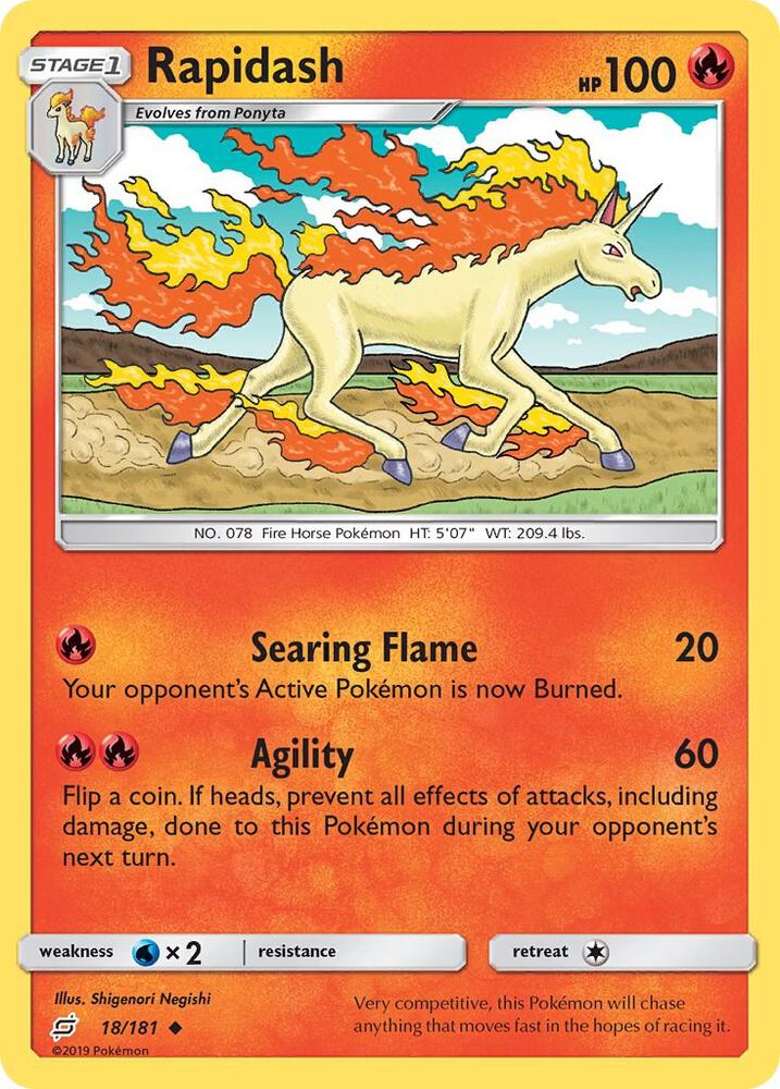 Rapidash - #18/181