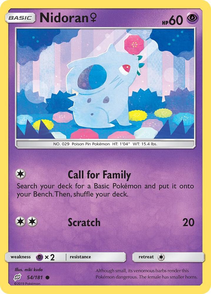 Nidoran F - #54/181
