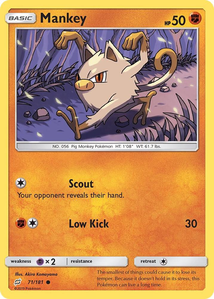 Mankey - #71/181