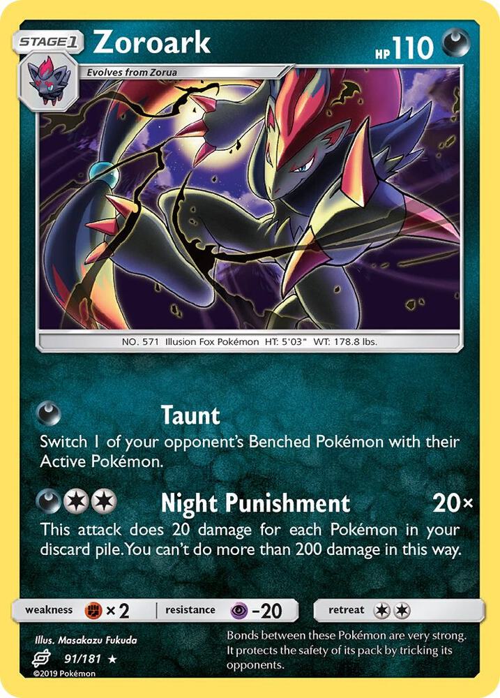 Zoroark - #91/181