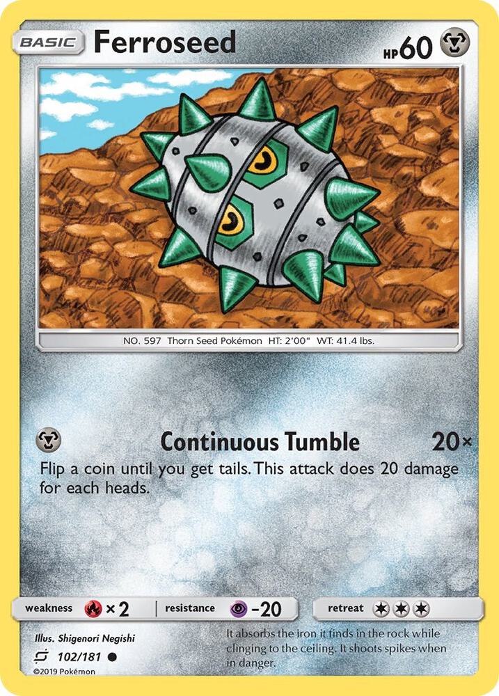 Ferroseed - #102/181