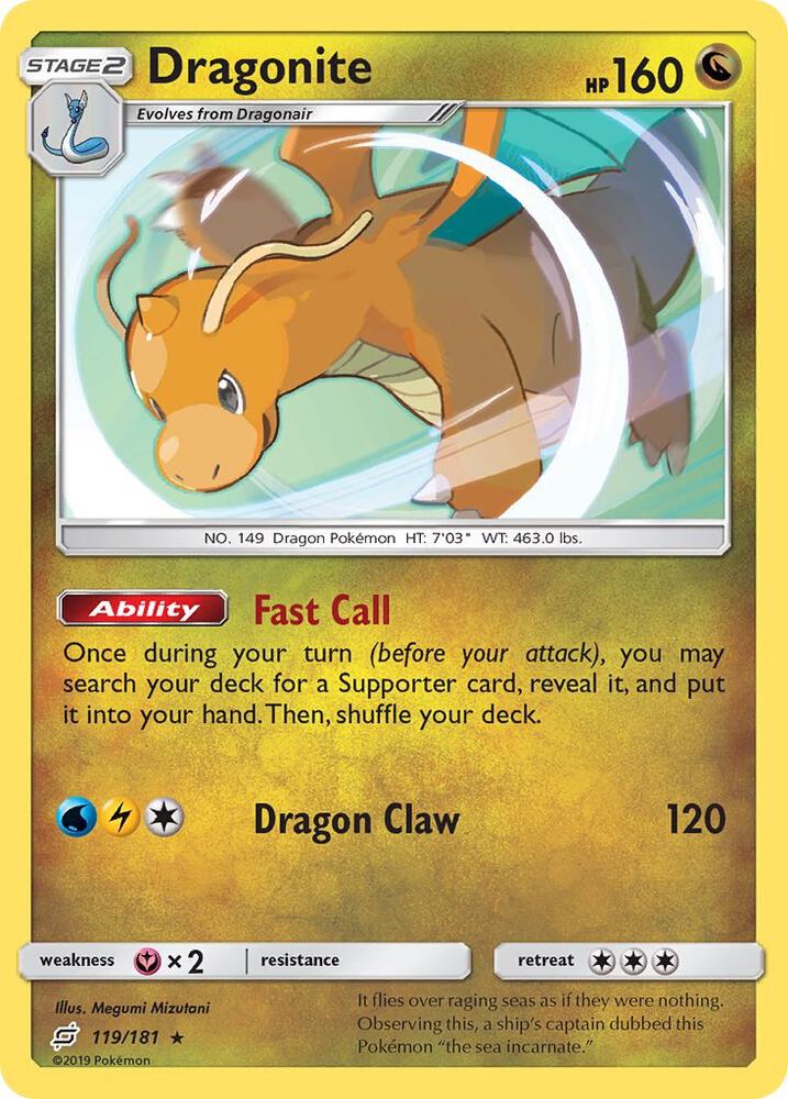 Dragonite - #119/181