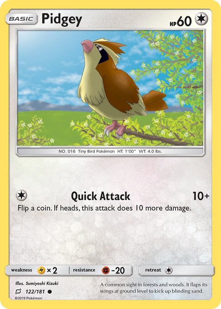 Pidgey (122) - #122/181